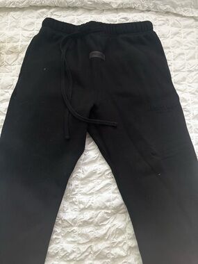 Fear of God Essentials Black Lounge Sweatpants Size Medium